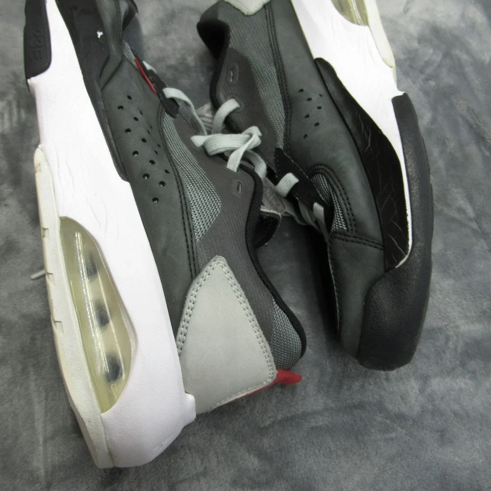 Jordan Air‎ 200E Sneakers Mens 11.5 Black Low Top Cushioned Lace Athletic Chunky